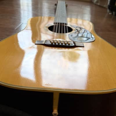 Vintage Takamine F-400S 12-String MIJ (Around 1974) – “Lawsuit Era” – Solid Spruce + Hard Case image 9