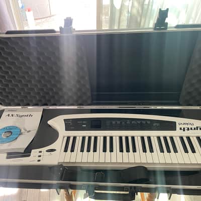 Roland AX-Synth 49-Key Shoulder Synthesizer 2009 - 2012 - White image 7
