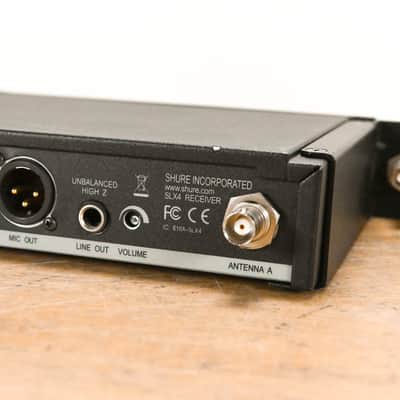 Shure SLX4 Wireless Receiver - H5 Band: 518-542 MHz (NO POWER SUPPLY) CG010CX image 6