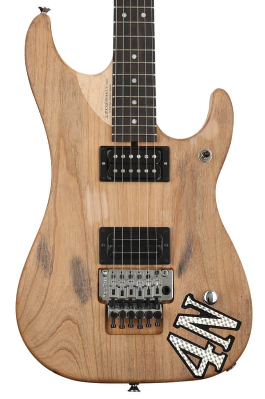Washburn Nuno Bettencourt 4N USA Electric Guitar - Matte Natural image 1