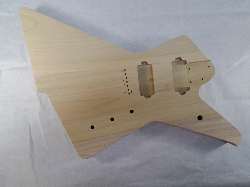 Unfinished Poplar HxH Guitar Body- 7 string - Destroyer Fits Ibanez (tm) Universe Neck J2347 image 1