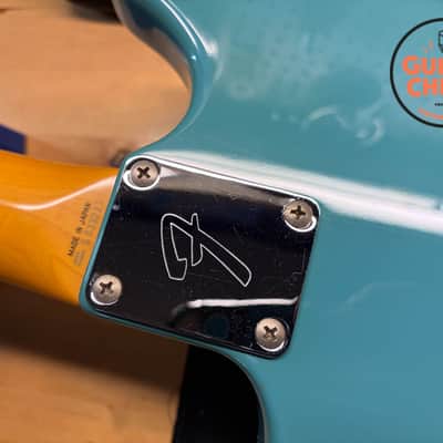 1994 Fender Japan MIJ MG66-66 ’66 Reissue Mustang Daphne Blue w/ Tweed HSC image 17