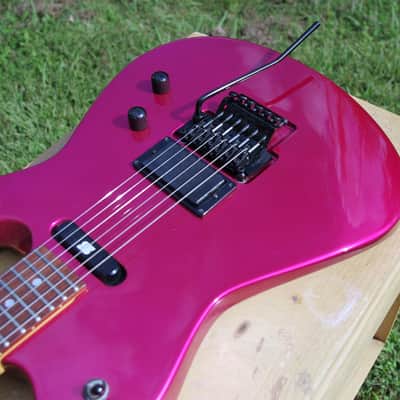 Barrington ESP BRG 872 1988 Hot Pink.  RARE & Collectible.  Barrington, IL. USA MIJ image 19