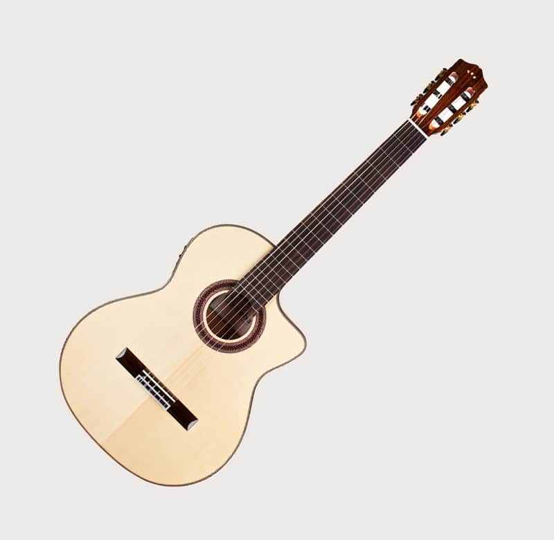 Cordoba GK Studio Negra Cutaway Solid European Spruce Top Fishman Presys Pickup EQ image 1