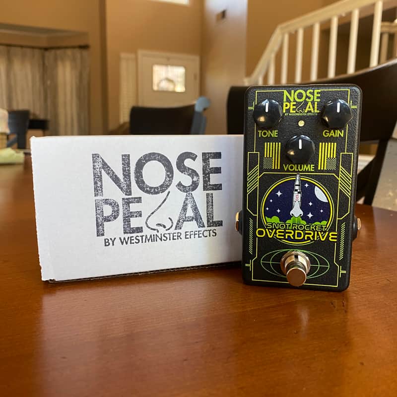 Nose Pedal - Snot Rocket - By Westminster Effects - DOD 250 Style Overdrive Pedal image 1