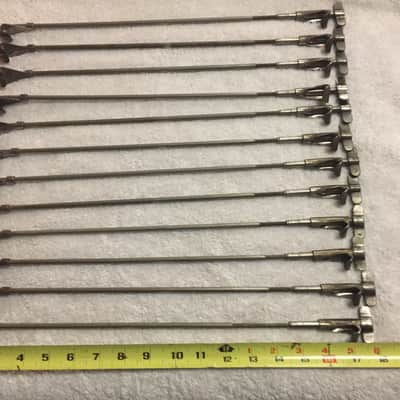 Duplex Bass Drum Tension Rods 1900 - Nickel over Steel image 2
