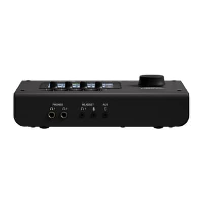 Yamaha URX44V 6x4 USB-C Audio/Video Interface (Touchscreen, Black) image 7