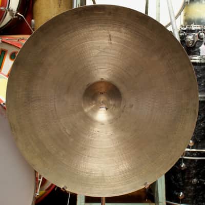 1950s A. Zildjian 26" Hollow Block Stamp Ride 4284g image 2