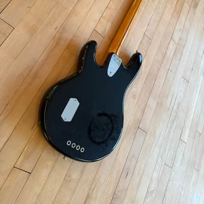 1978 Musicman Stingray Bass Guitar Black Pre-EB image 12