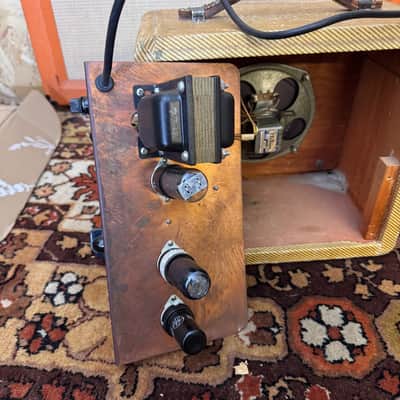 Vintage 1954 Fender Tweed Champ 5D1 Wide Panel Clean USA Amplifier Combo *1950s* image 20