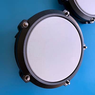 ALESIS BLAZE E-Drum OEM Part: 6" Snare Tom White Mesh Single Zone Pad (2PCS)-V1 image 3