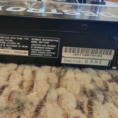 Behringer DSP1124P Feedback Destroyer Pro Rack Unit Tested Working image 4