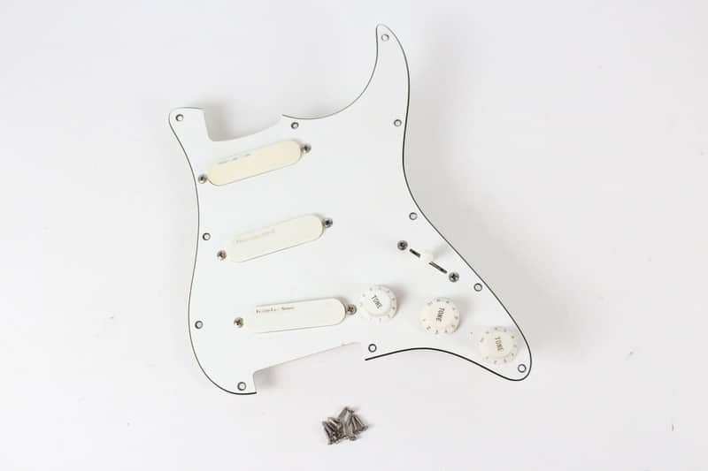 1993 Vintage Fender Stratocaster Plus Deluxe Loaded PICKGUARD Lace Sensor Pickups TBX Tone USA Strat 1990s image 1