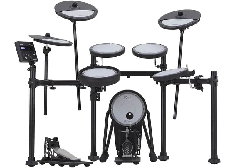 Roland VQD106 V-Drum Kit with Mesh Pads (with module) - Black image 1