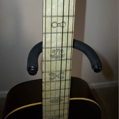 ornate 1930s  Stella Parlor Acoustic Guitar image 5