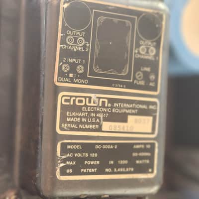 Amcron (crown) DC-300A Series II  Made In USA 1980 image 7