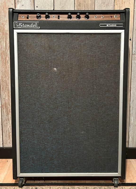 1969 Standel Studio S30G 2x15 Guitar Combo with Spring Reverb, Beautiful Vintage Amplifier Freshly Serviced! image 1