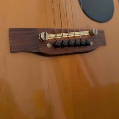 1970s Dorado by Gretsch Model 5968 MIJ Dreadnought Acoustic - Project / Repair image 2