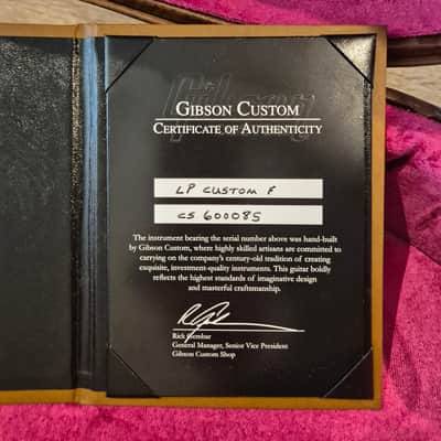 Gibson Custom Shop Les Paul Custom Figured Heritage Cherry image 12