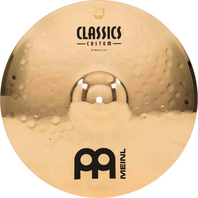 Meinl CLASSICS CUSTOM BRILLIANT 16" MEDIUM CRASH image 1