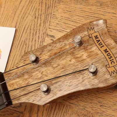 Maui Music Deluxe Mango Wood Shell Inlay TenorUkulele #5088 image 20