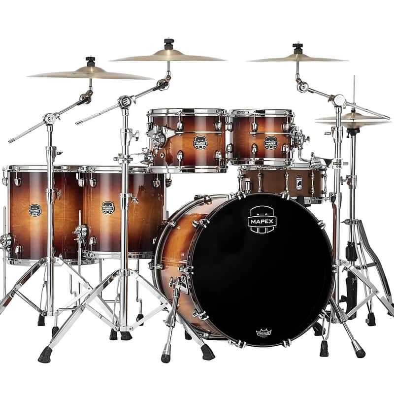Mapex SE628XM Saturn Evolution Workhorse Maple 10x8 / 12x9 / 14x14 / 16x16 / 22x18" 5pc Shell Pack image 1