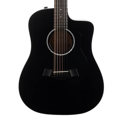 Used Taylor 250ce-BLK DLX 12-String Black 2022 image 1