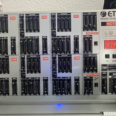 Etek Notemix MA 400 Professional Powered Laptop Mixer 14 channels image 2