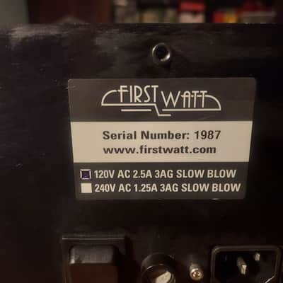 First Watt SIT-3 amplifier 2020 image 4