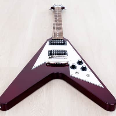 2014 Edwards by ESP E-FV-120D Flying V Cherry Red w/ Seymour Duncan, Hangtags image 10