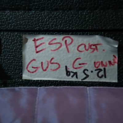 ESP Gus G Signature – Made in Japan – Personally Owned by Gus G – Signed by Gus G & Ozzy Osbourne image 8