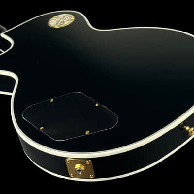 2026 Gibson Les Paul Custom 25-1/2" Long Scale Custom Shop Gloss ~ Ebony image 4