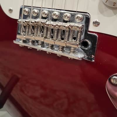 Fender Partscaster Stratocaster Guitar 2007 - Candy Apple Red W/ Case (C016-30) image 5