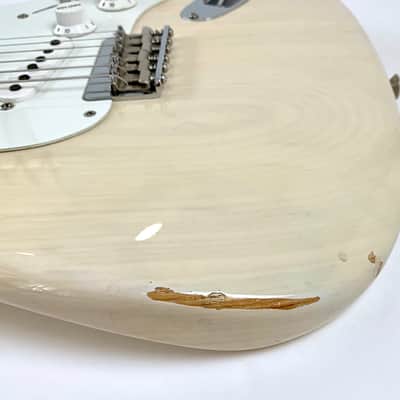 Fender Stratocaster 1955 Hardtail Custom Shop Time Capsule 2022 - White Blonde image 11