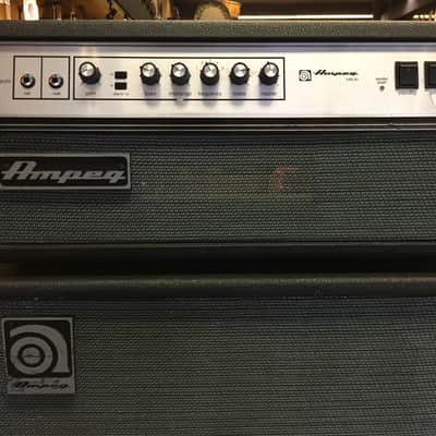 Ampeg V4B-AV Limited Run Bass Head and SVT610AV Cabinet 2000s image 1