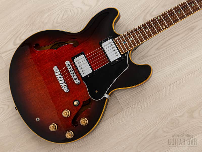 1982 Ibanez LR10 Lee Ritenour Artist w/ Brazilian Board, Antique Violin Sunburst w/ Case image 1