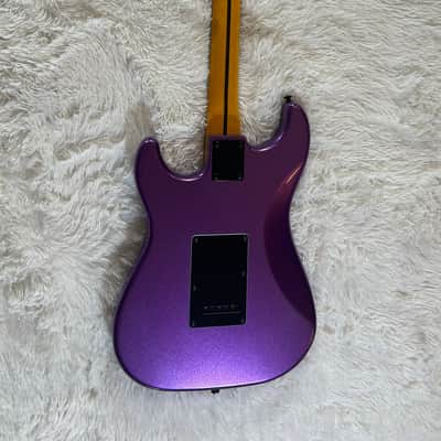 Metallic Purple Stratocaster - Custom Built - Black Hardware - Seymour Duncan Pickups - Blender Mod image 19