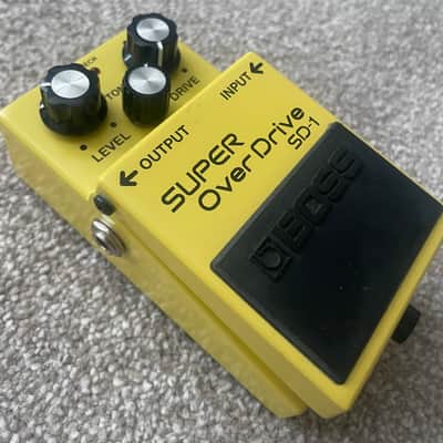 Boss SD-1 Super OverDrive (Silver Label) 1997 - Present - Yellow image 3