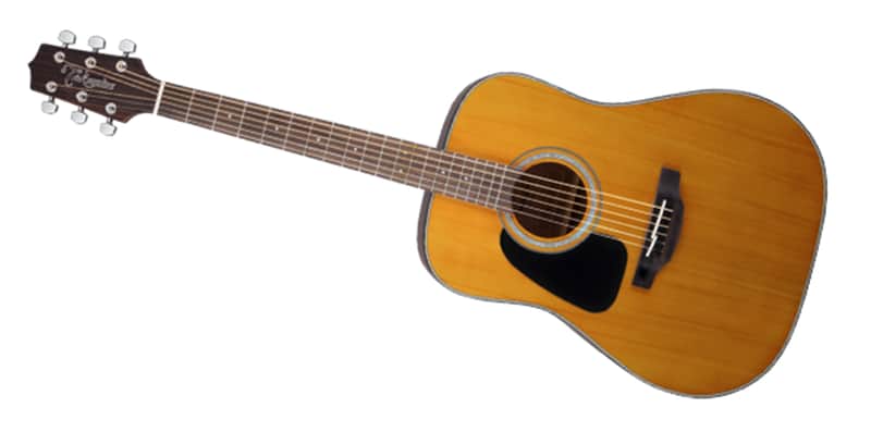 Takamine Guitars Dreadnought Lefty Acoustic Guitar Ovangkol GD30 LH NAT image 1