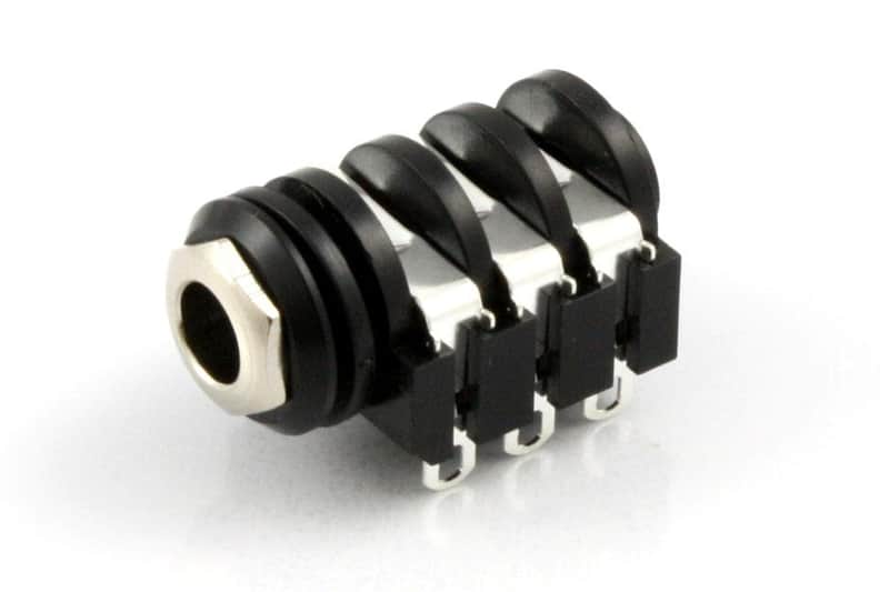 Allparts EP-9256 6-Conductor Amp Input Jack image 1