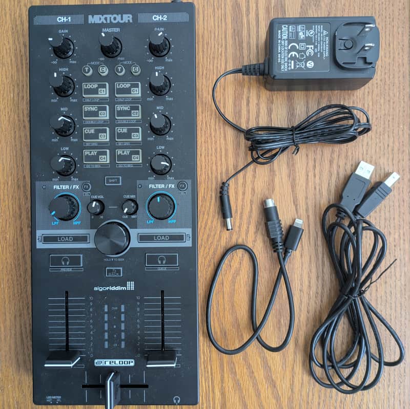 Reloop Mixtour Portable DJ Controller/Audio Interface