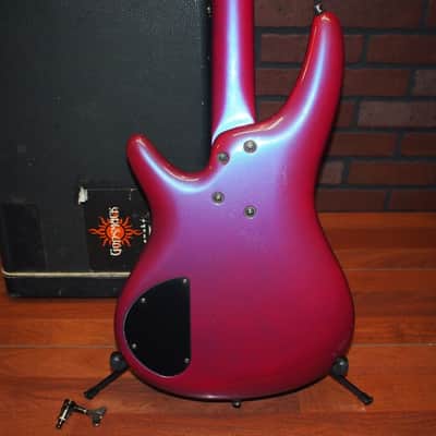 Nice Ibanez Japan 1990 SR 1000 Bass Guitar w/ Hardshell PN FInish Rare! image 6