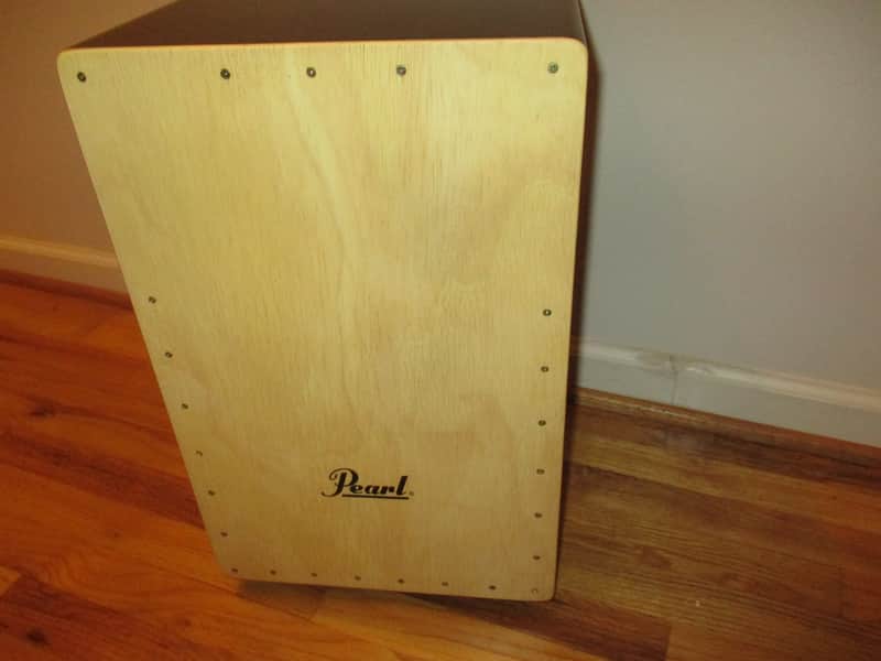 Pearl PBC507 Electric Cajon (Custom Pickup Installed) with Padded Carry Bag - Sounds/Looks Excellent image 1