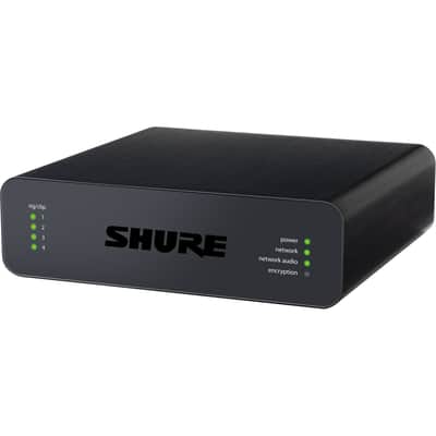 Shure ANI4OUT-BLOCK 4-Channel Audio Network Interface - Open Box, Mint image 2