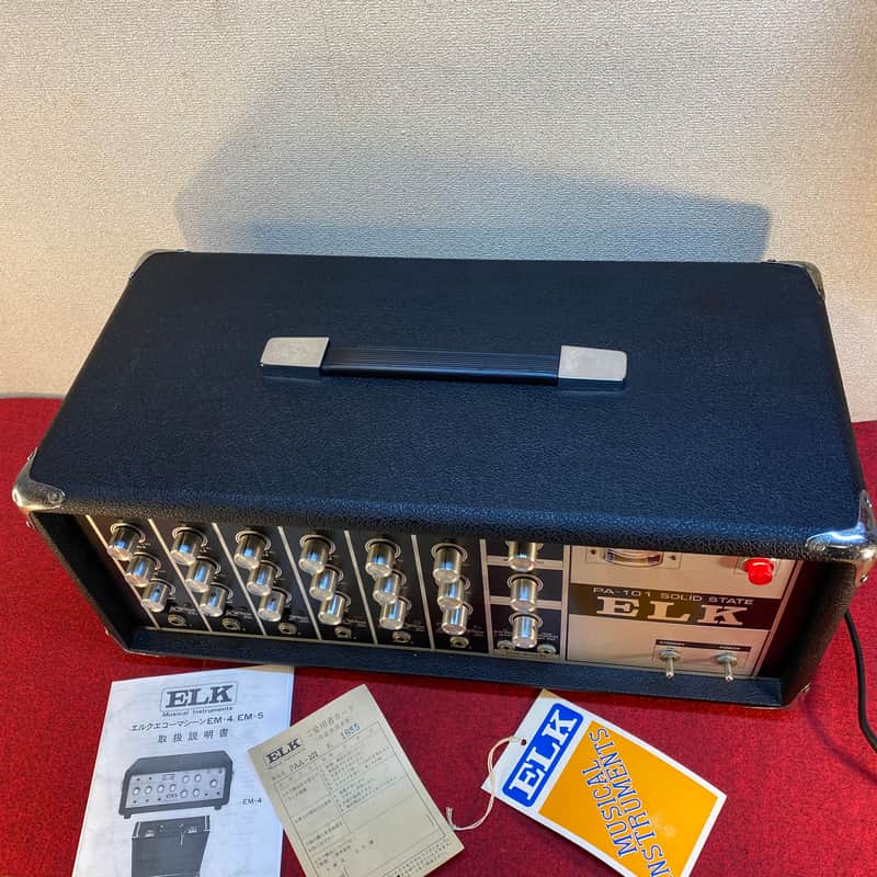 1976 Elk PA-101 with built in spring reverb and send/return- Nice
