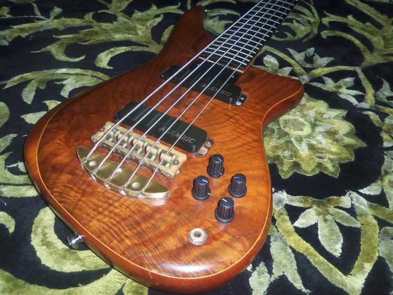 Alembic Epic 5 String Bass 1994 Natural image 1