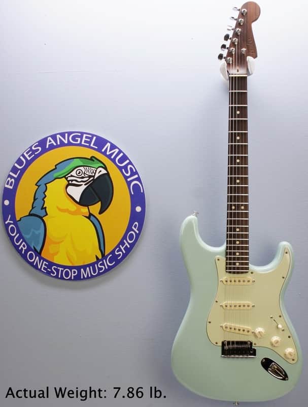 Fender American Professional Limited Edition Rosewood Neck Stratocaster 2017 - Daphne Blue **Upgraded Pickups**