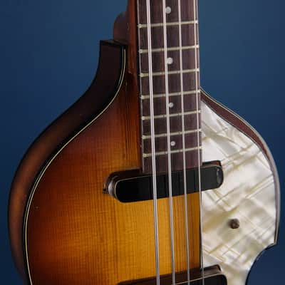 1958 Hofner 500/1 Violin Bass Sunburst image 9