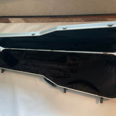 1980's Charvel Jackson Model Series Grey Chainsaw Bass Guitar Case image 22