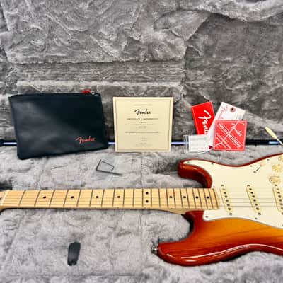 2017 Fender American Professional Stratocaster - Sienna Sunburst image 7